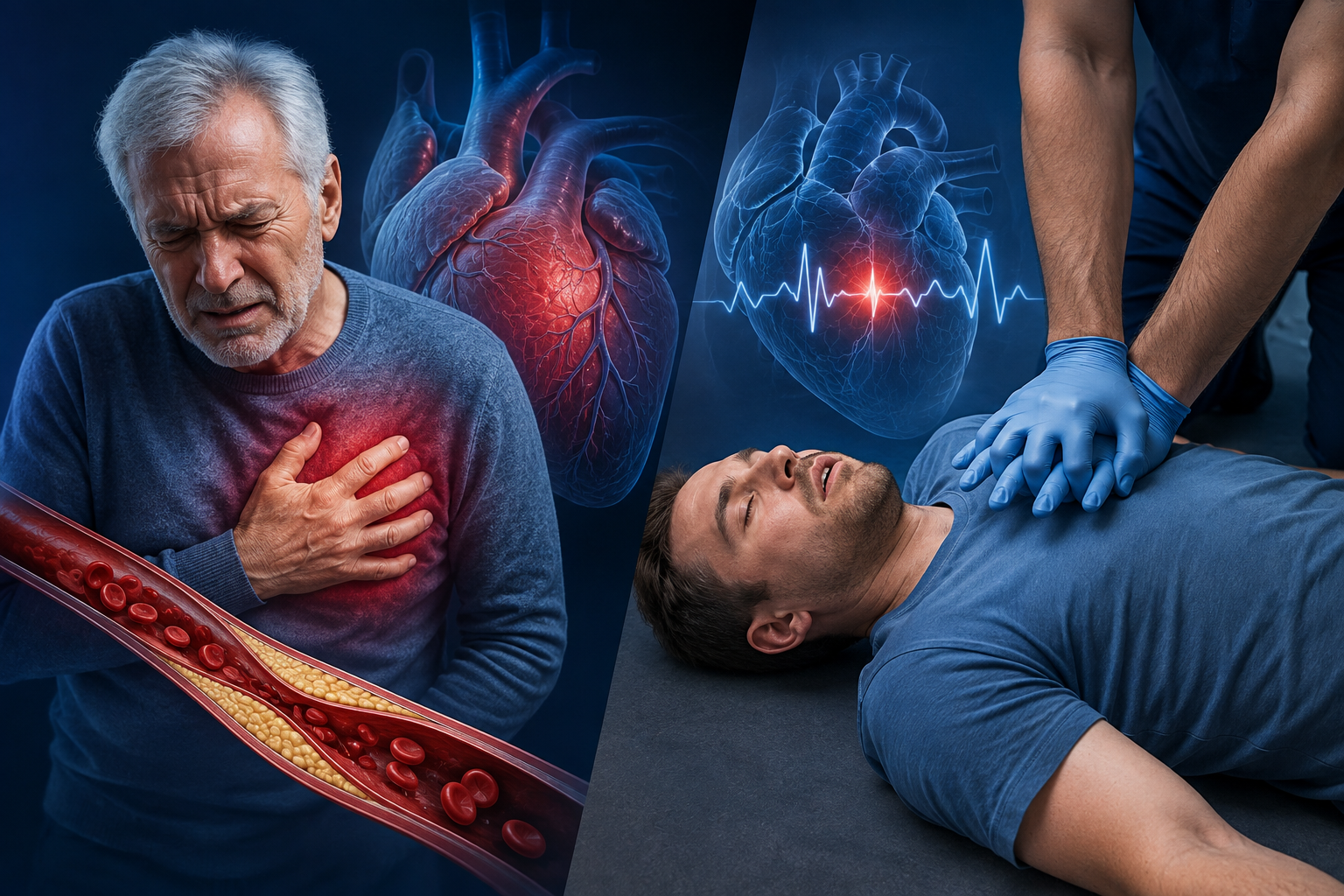 Heart Attack vs Cardiac Arrest: Symptoms, Differences & Emergency Care